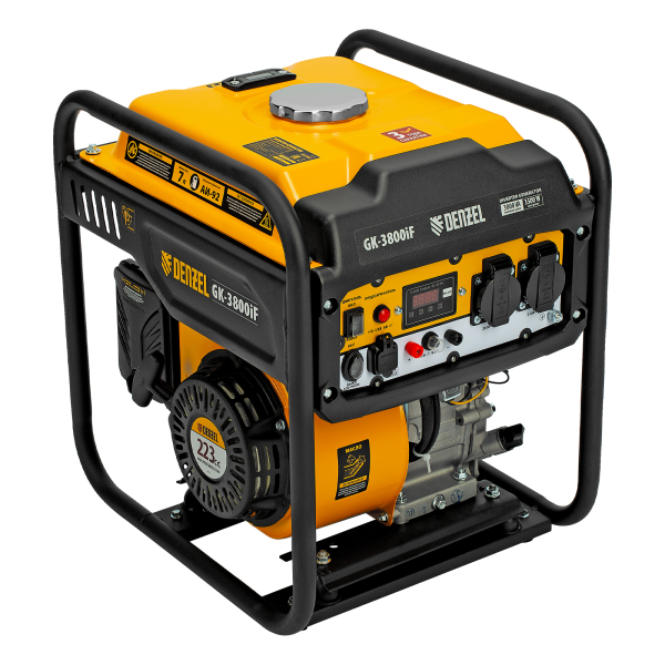 Бензиновый инверторный генератор DENZEL GK-3800iF для дачи фото
