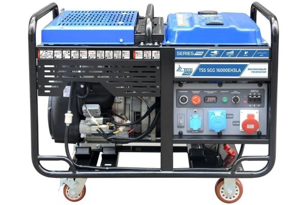Бензиновый генератор ТСС SGG 16000EH3LA с АВР для дома фото