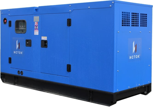 Дизельный генератор Исток АД60С-Т400-РПМ35 в кожухе с АВР  4-х тактный фото