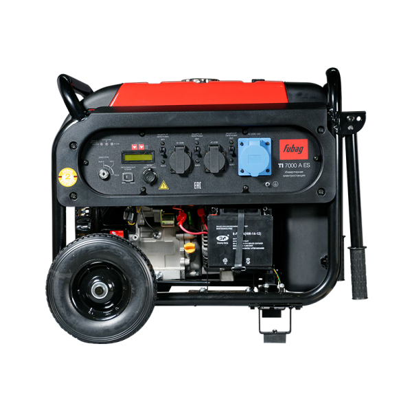 Бензиновый инверторный генератор Fubag TI 7000 A ES для газового котла фото