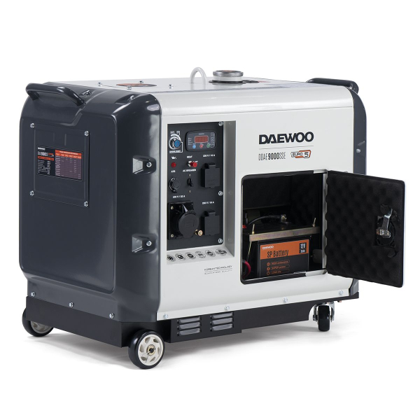 Дизельный генератор DAEWOO DDAE 9000SSE DDAE 9000SSE на колесах Дизельный генератор DAEWOO DDAE 9000SSE DDAE 9000SSE на колесах фото