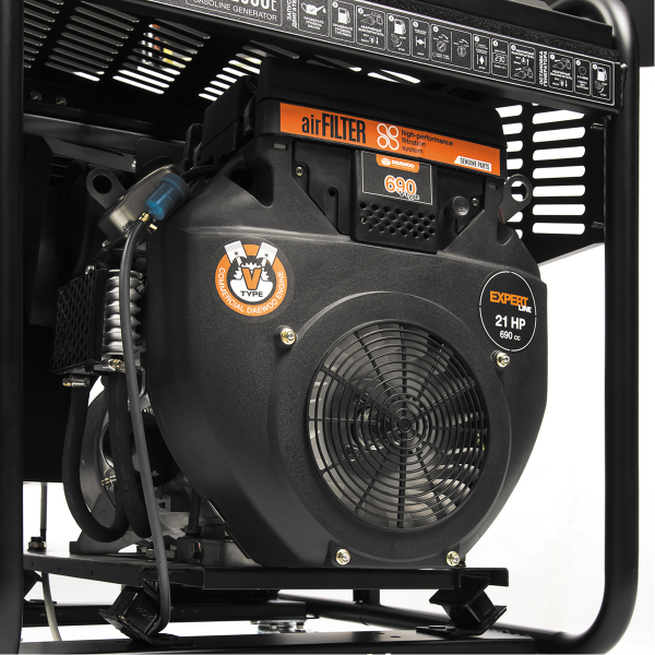 Бензиновый генератор DAEWOO GDA 12500E-3 для газового котла фото