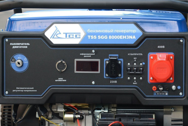Бензиновый генератор ТСС SGG 8000EH3NA в кожухе МК-1.1 портативный Бензиновый генератор ТСС SGG 8000EH3NA в кожухе МК-1.1 портативный фото
