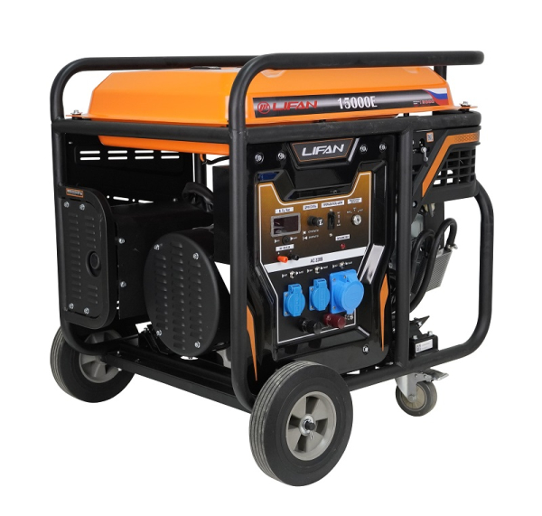 Бензиновый генератор Lifan 12 GF-4 (LF15000E) синхронный фото