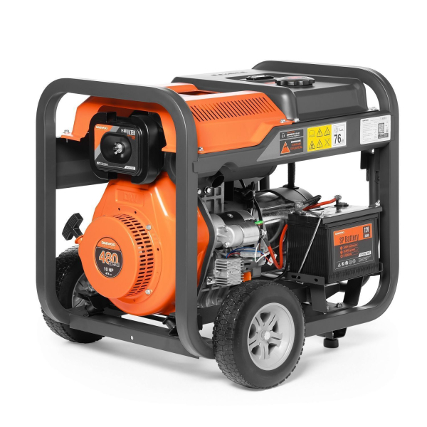 Дизельный генератор DAEWOO DDAE 6000DXE-3 DDAE 6000DXE-3 на колесах Дизельный генератор DAEWOO DDAE 6000DXE-3 DDAE 6000DXE-3 на колесах фото