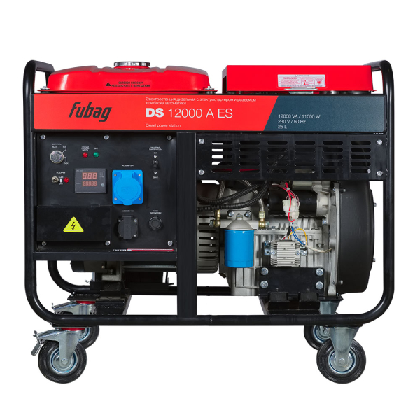 Дизельный генератор Fubag DS 12000 A ES 646225 портативный фото