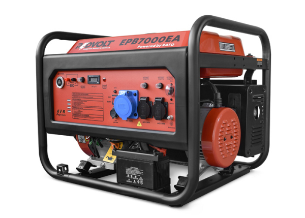 Бензиновый генератор REDVOLT EPB7000EA для газового котла фото