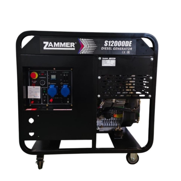 Дизельный генератор Zammer S12000DE S12000DE для дома фото