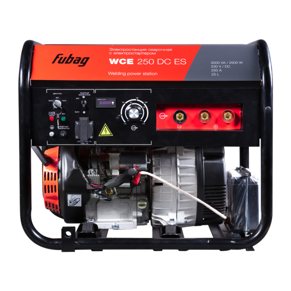 Бензиновый сварочный генератор Fubag WCE 250 DC ES портативный фото
