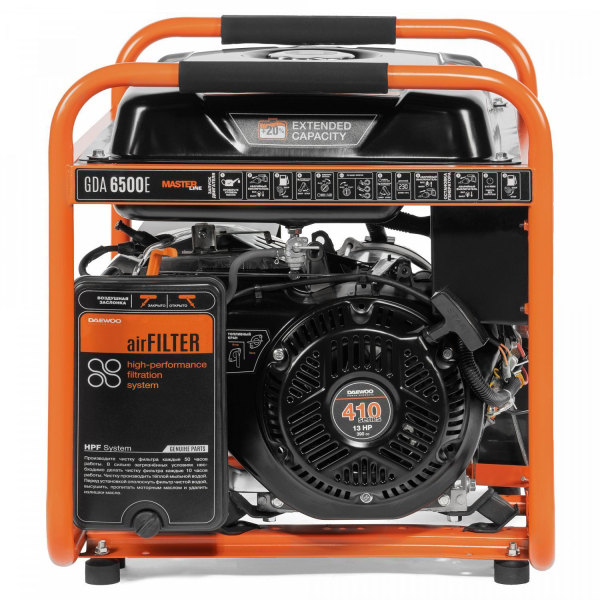 Бензиновый генератор DAEWOO GDA 6500E для дачи фото