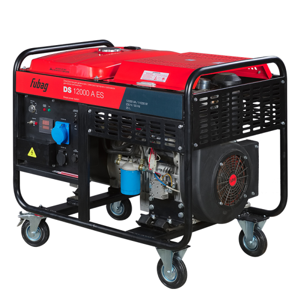Дизельный генератор Fubag DS 12000 A ES 646225 портативный фото