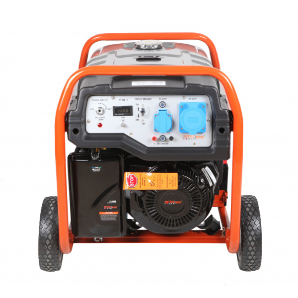 Бензиновый генератор Mitsui ZM 6500 E синхронный фото