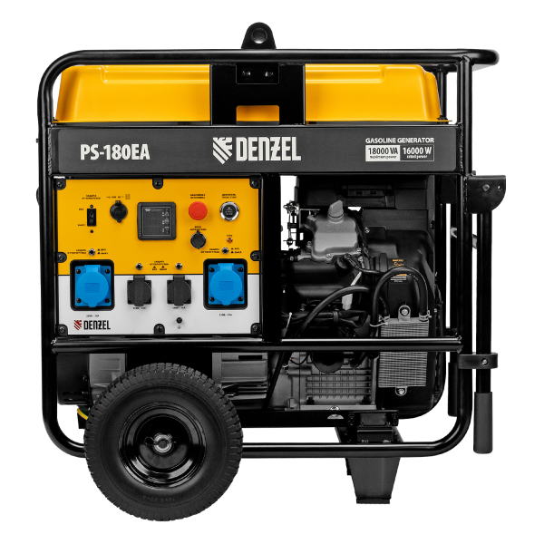 Бензиновый генератор DENZEL PS-180EA синхронный фото