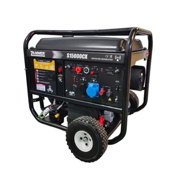 Бензиновый генератор Zammer S15000CX для дома фото