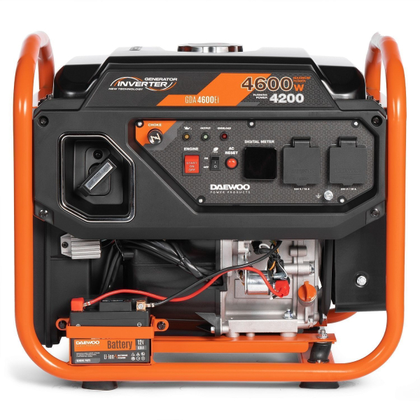 Бензиновый инверторный генератор DAEWOO GDA 4600Ei для дачи фото