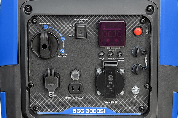 Бензиновый инверторный генератор ТСС SGG 3000Si 060054
 синхронный фото