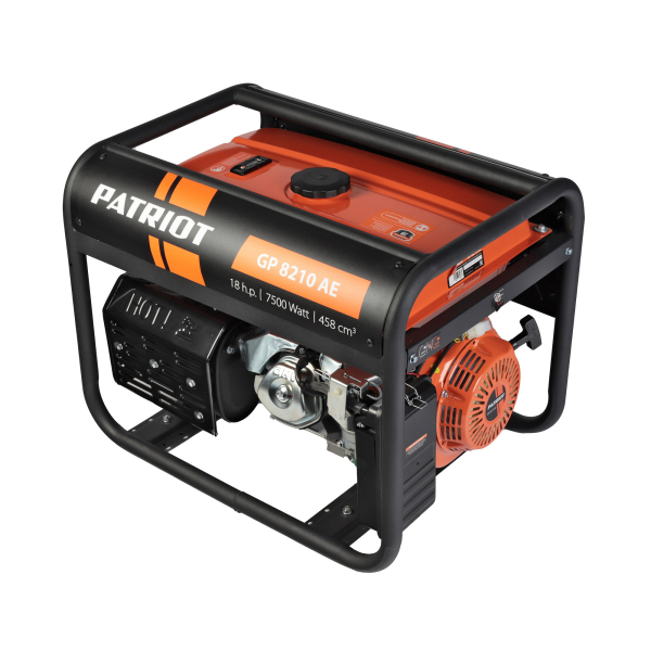 Бензиновый генератор PATRIOT GP 8210 AE фото