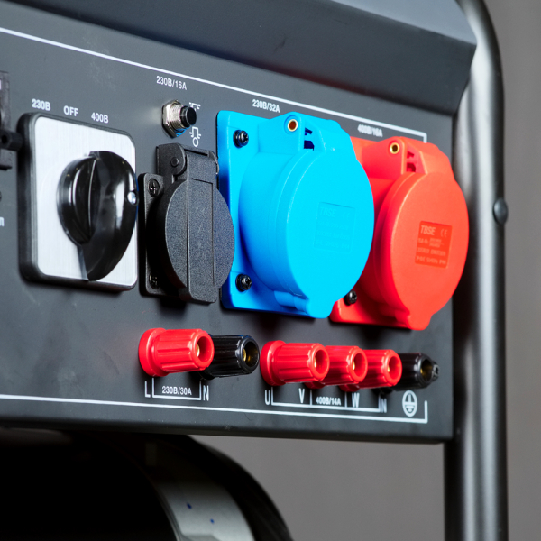 Бензиновый генератор Fubag BS 7500 XD ES DUPLEX на колесах фото