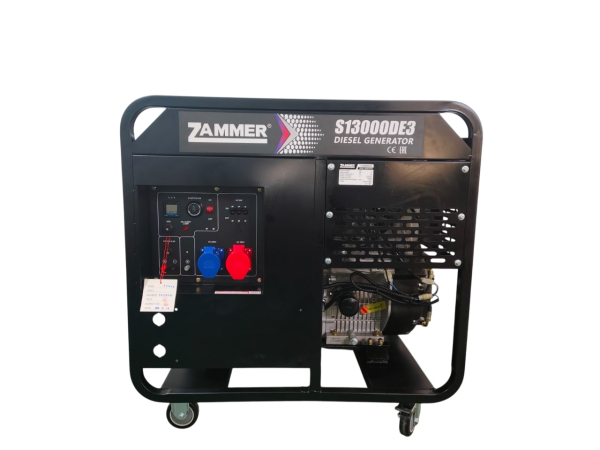 Дизельный генератор Zammer S13000DE3 - 11кВт S13000DE3 на колесах Дизельный генератор Zammer S13000DE3 - 11кВт S13000DE3 на колесах фото