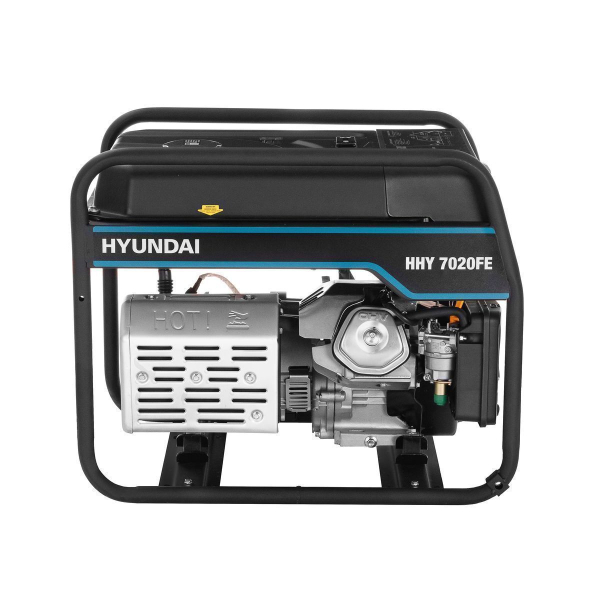 Бензиновый генератор Hyundai HHY 7020FE для дачи фото