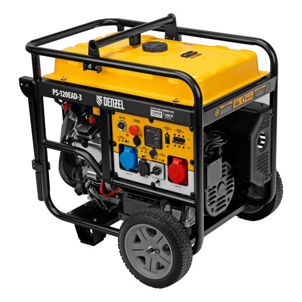 Бензиновый генератор DENZEL PS-120EAD-3 для дома фото