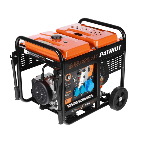 Дизельный генератор PATRIOT GRD 7500 AW 472702275 2-х тактный фото
