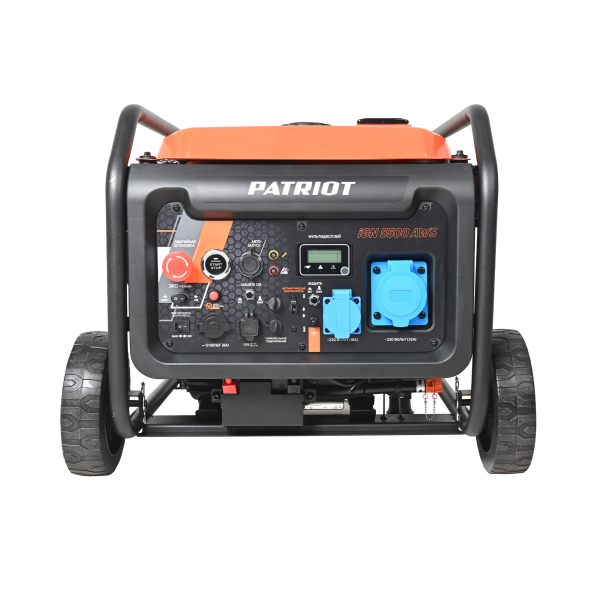 Бензиновый инверторный генератор PATRIOT iGN 5500AWS синхронный фото