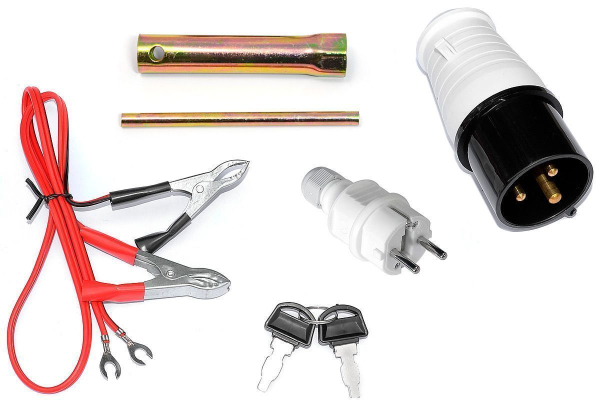 Бензиновый генератор ТСС SGG 3200EN Duplex 4-х тактный фото