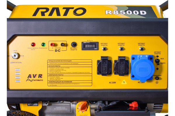 Бензиновый генератор RATO R8500D электростартер + колесный комплект портативный Бензиновый генератор RATO R8500D электростартер + колесный комплект портативный фото