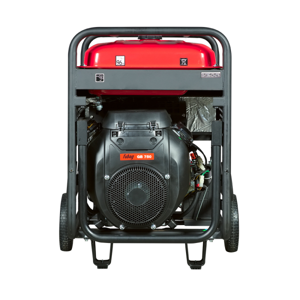 Бензиновый генератор Fubag BS 14000 DA ES на колесах фото