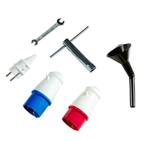 Бензиновый генератор Fubag BS 7500 XD ES DUPLEX на колесах фото