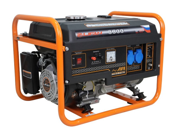 Бензиновый генератор Lifan 3 GF-6 (LF3500) резервный фото