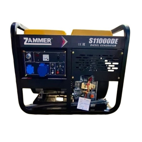Дизельный генератор Zammer ECO S11000DE - 7,5 кВт S11000DE на колесах Дизельный генератор Zammer ECO S11000DE - 7,5 кВт S11000DE на колесах фото