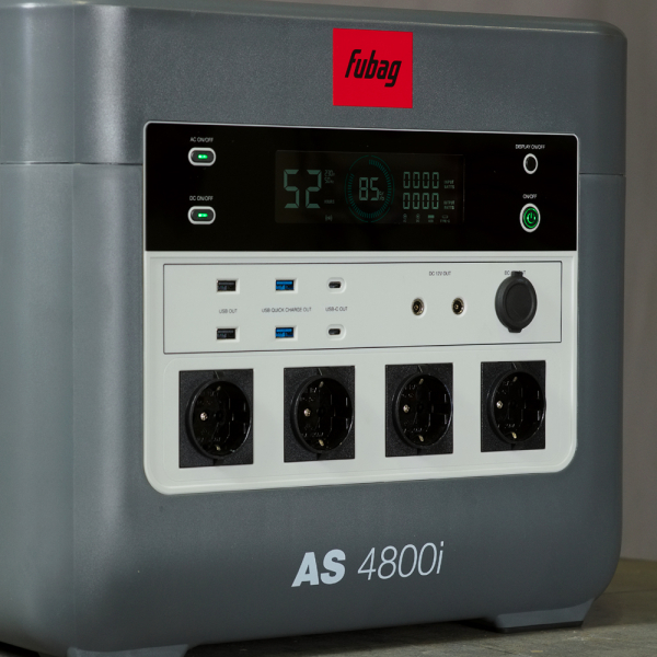 Портативная электростанция Fubag AS 4800i (аккумулятор LiFePO4) фото