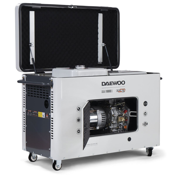 Дизельный генератор DAEWOO DDAE 11000SE DDAE 11000SE на колесах Дизельный генератор DAEWOO DDAE 11000SE DDAE 11000SE на колесах фото
