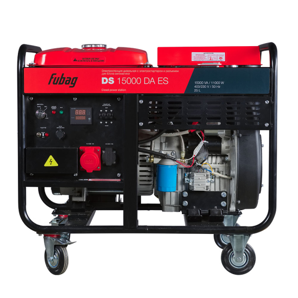 Дизельный генератор Fubag DS 15000 DA ES 646226 портативный фото
