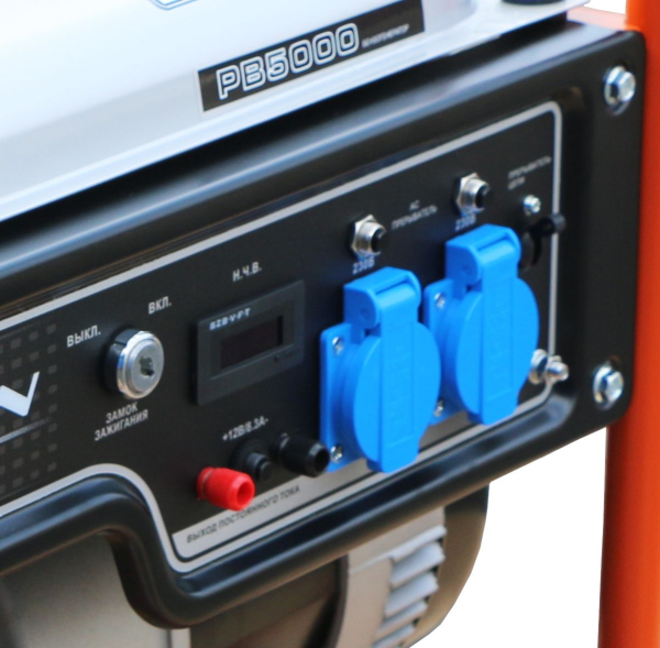 Бензиновый генератор Zongshen PB 5000 для дома фото