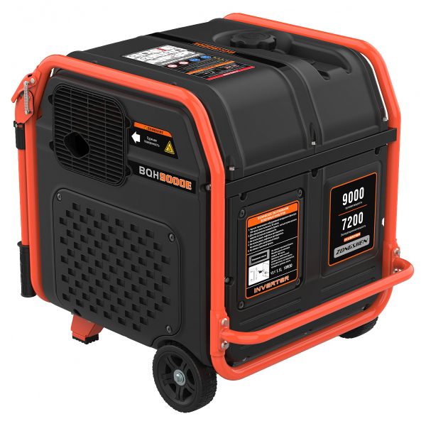 Бензиновый инверторный генератор Zongshen BQH 9000 E фото