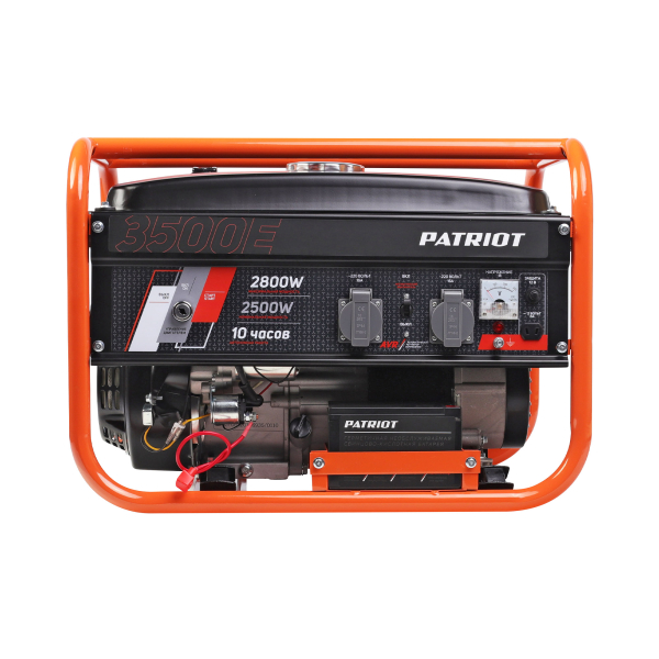 Бензиновый генератор PATRIOT SRGE 3500 E передвижной фото
