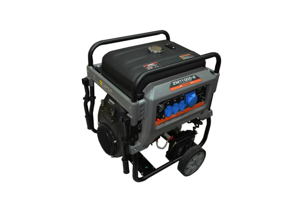 Бензиновый генератор Mitsui ZM 11000 E синхронный фото