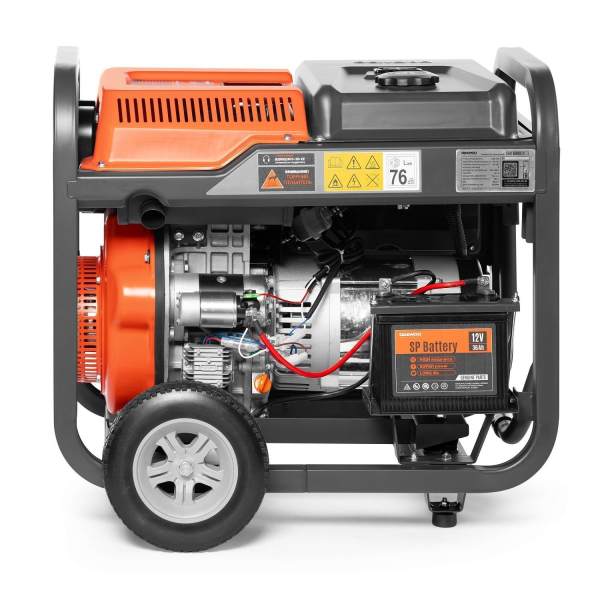 Дизельный генератор DAEWOO DDAE 6000DXE-3 DDAE 6000DXE-3 на колесах Дизельный генератор DAEWOO DDAE 6000DXE-3 DDAE 6000DXE-3 на колесах фото