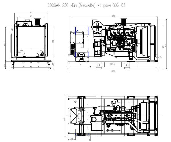 Дизельный генератор ТСС АД-240С-Т400-1РМ17 (Mecc Alte) 017569 Дизельный генератор ТСС АД-240С-Т400-1РМ17 (Mecc Alte) 017569 фото