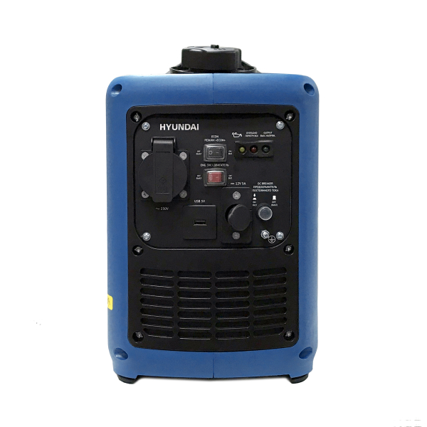 Бензиновый инверторный генератор Hyundai HHY 1000Si на колесах фото