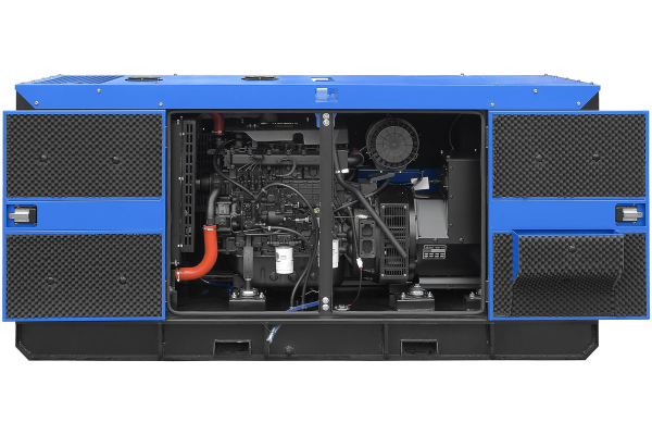 Дизельный генератор ТСС АД-60С-Т400-1РКМ7 в шумозащитном кожухе 025761 2-х тактный фото