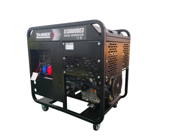 Дизельный генератор Zammer S13000DE3 - 11кВт S13000DE3 на колесах Дизельный генератор Zammer S13000DE3 - 11кВт S13000DE3 на колесах фото