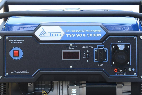 Бензиновый генератор ТСС SGG 5000N для дома фото