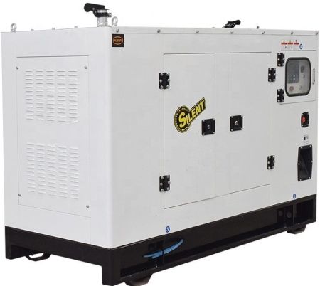 Дизельный генератор Амперос АД 30-Т400 в кожухе с АВР фото