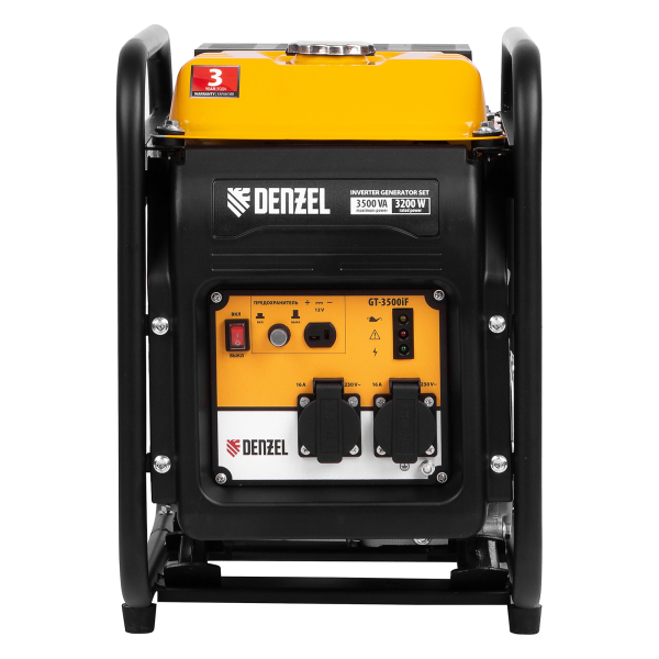 Бензиновый инверторный генератор DENZEL GT-3500iF для дачи фото