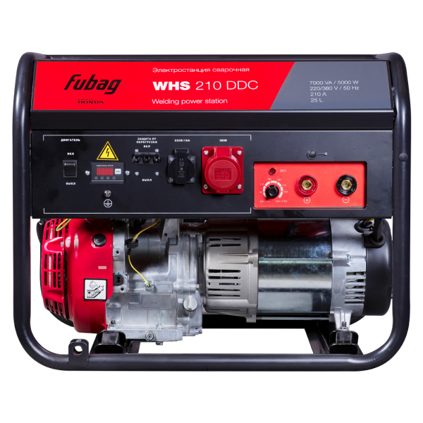 Бензиновый сварочный генератор Fubag WHS 210 DDC фото
