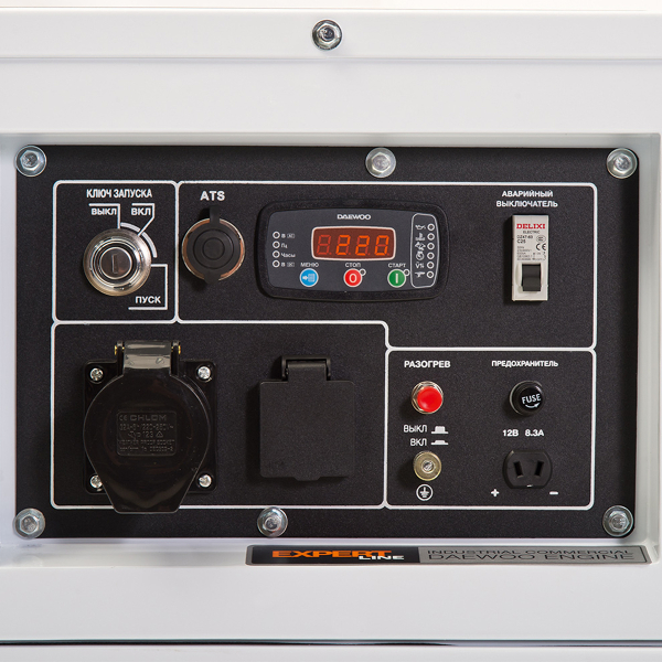 Дизельный генератор DAEWOO DDAE 10000SE DDAE 10000SE бесшумный фото